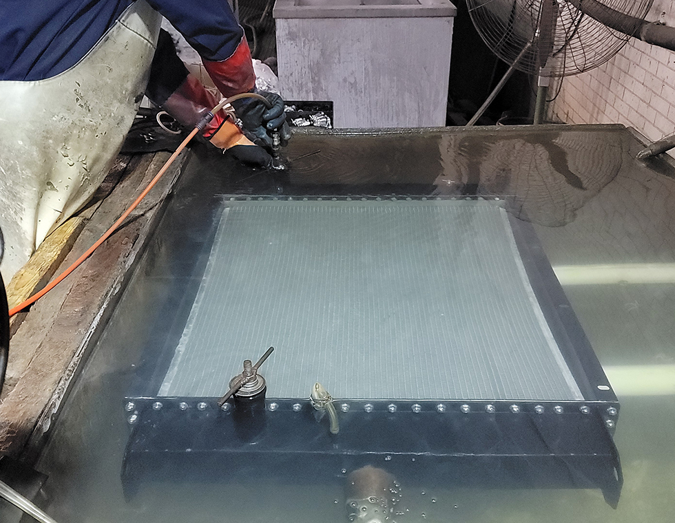 气密性打压测试